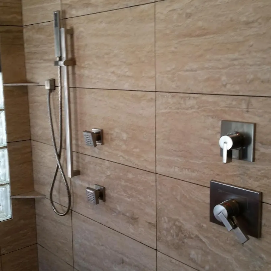 Shower fixture installation for Water Heater Installation in Fulton